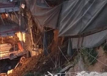 Se registra deslave en fraccionamiento de Cuajimalpa; no hay lesionados