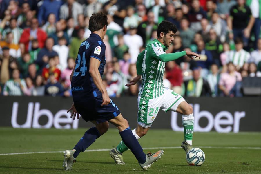 Debuta Guido en victoria del Betis; Guardado juega y Lainez es banca
