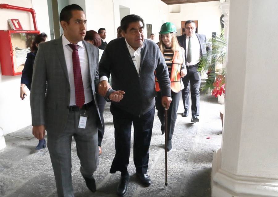 Barbosa encabeza macrosimulacro en la Casa Aguayo
