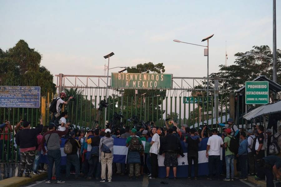 Revisa INM solicitud de caravana migrante en Chiapas