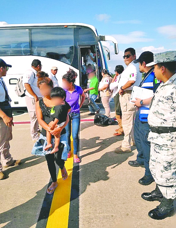 EN 21 días, México y EU suman más de 2 mil hondureños deportados