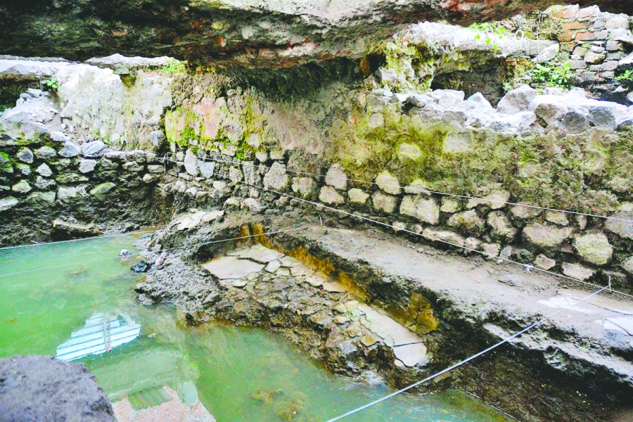 Hallan restos de temazcal prehispánico en La Merced