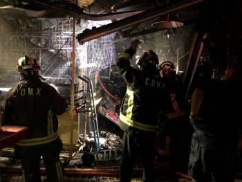 Cortos circuitos, causas de incendio en mercados p&uacute;blicos