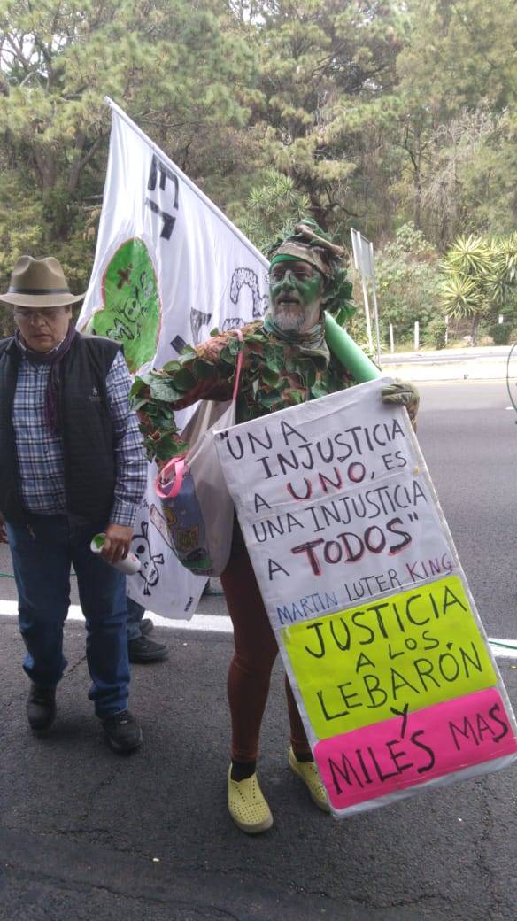 Concluye primer día de la Caminata por la Paz de la familia LeBarón y Javier Sicilia