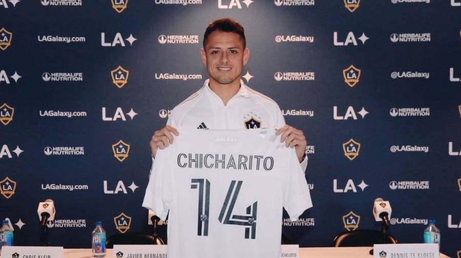 LA Galaxy presenta a “Chicharito” Hernández