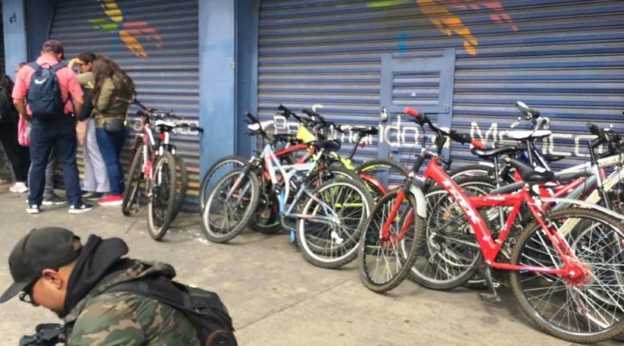 Aseguran inmueble y recuperan 70 bicicletas en la alcaldía Cuauhtémoc