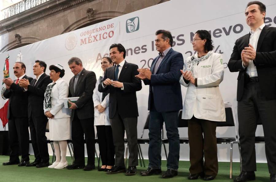 Presentan IMSS y gobierno de Nuevo León acciones 2020-2024 para mejora atención