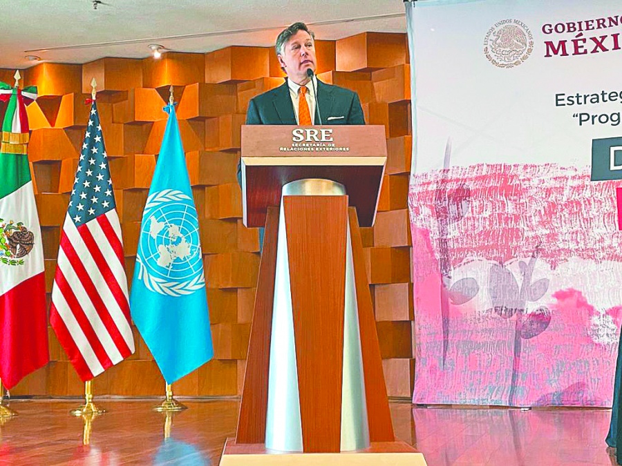 Sugiere Landau trabajar en conjunto con EU y la ONU 