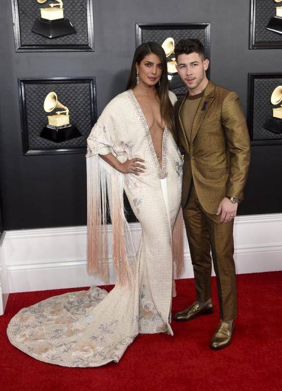 La alfombra roja en los Premios Grammy 2020