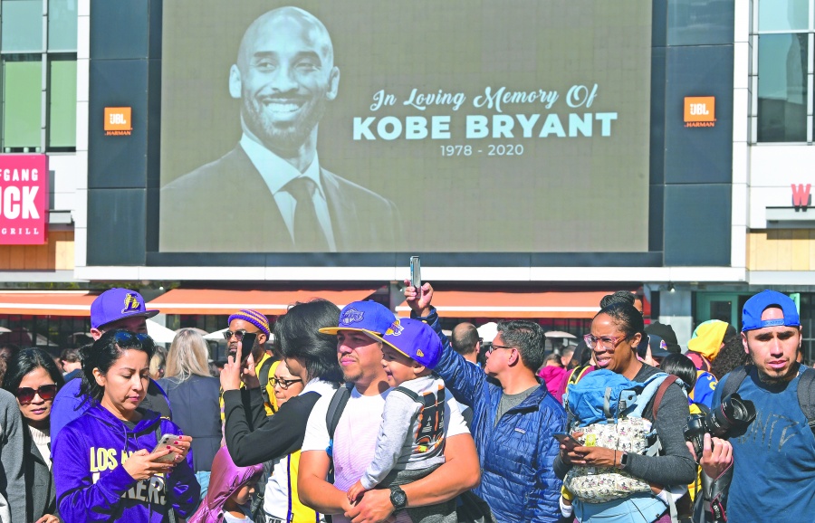Miles piden a NBA cambiar logo por silueta de Kobe Bryant