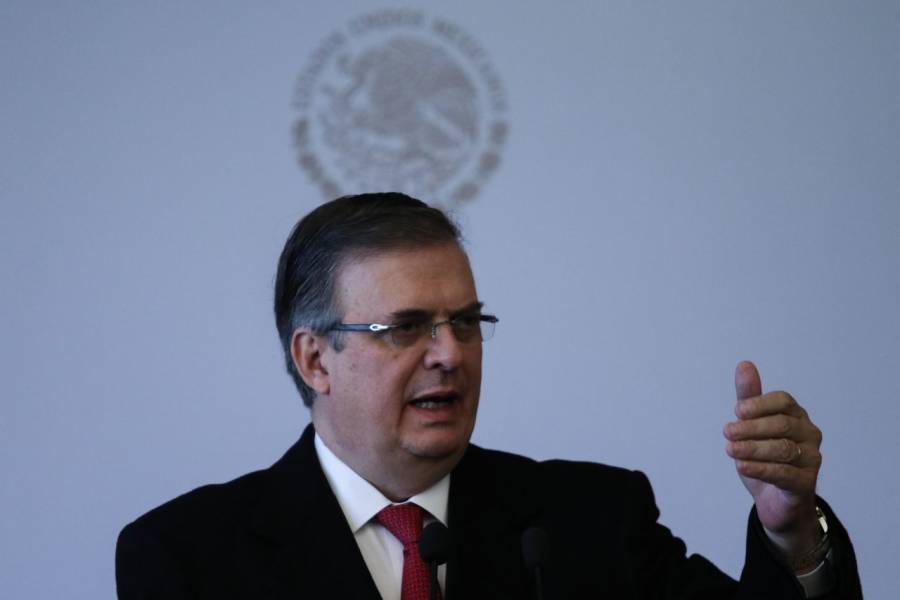 Viaja Ebrard a EU con Trump a ceremonia por firma del T-MEC