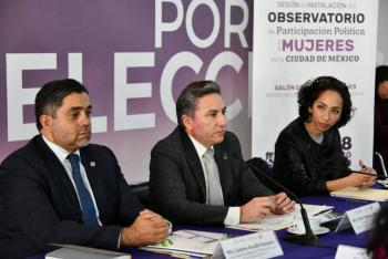 Instala Observatorio de Participaci&oacute;n Pol&iacute;tica de Mujeres el IECM