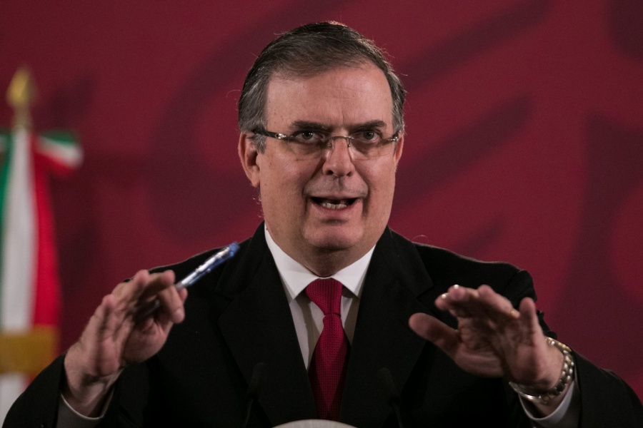 Concluye incertidumbre en la economía, prevé Ebrard 