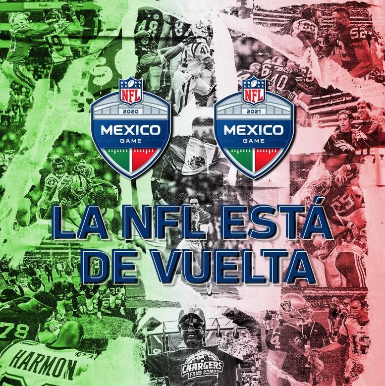 NFL anuncia juegos en la CDMX para 2020 y 2021