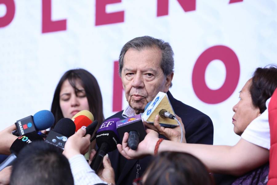 CARAVANAS MIGRANTES POSIBLE ORQUESTACIÓN DE TRUMP CON MIRAS A SU REELECCIÓN: MUÑOZ LEDO