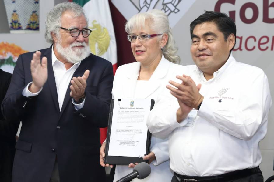 María del Carmen Carabarin, titular de la Comisión de Búsqueda de personas en Puebla