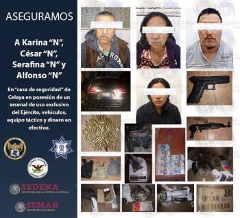 Detienen a pareja sentimental de 