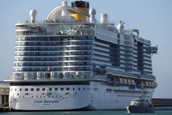 Crucero Costa Smeralda en cuarentena por casos sospechosos de coronavirus