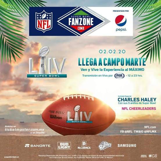 Todo lo que hay que saber de la Fan Zone Super Bowl