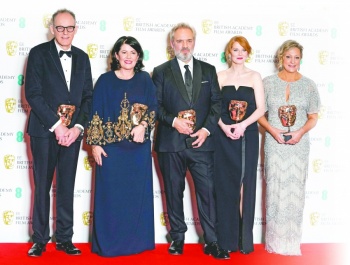 A una semana del Oscar, Sam Mendes repite haza&ntilde;a y se impone en los BAFTA