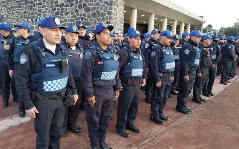 Alistan operativo de seguridad por marcha de Prepas 7 y 9