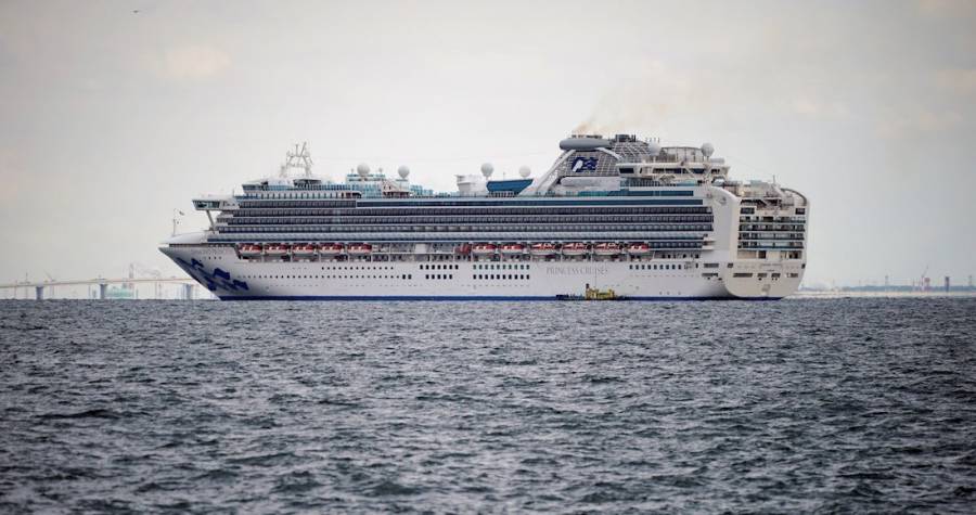 Un crucero anclado en Japón alberga 10 casos de coronavirus