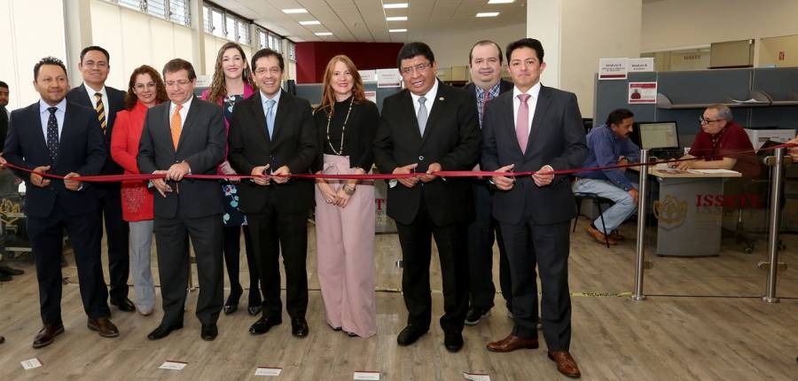 Instala ISSSTE Ventanilla Única de Atención al Derechohabiente