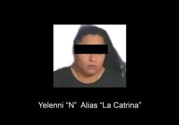 Detienen a “La Catrina” presunta líder del CJNG en Veracruz