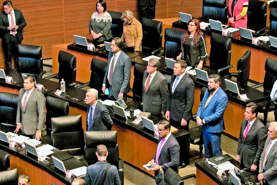 Senado rechaza actos de violencia en la UNAM 