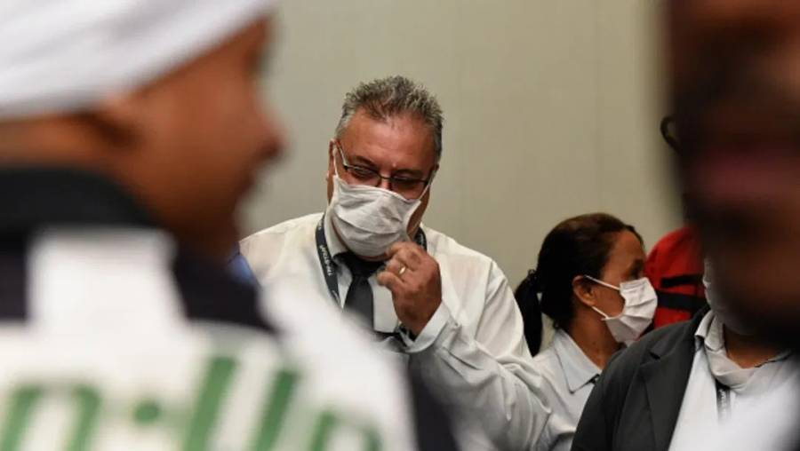 Once personas están en observación en Brasil por coronavirus