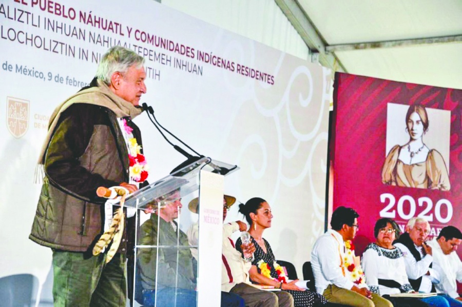 AMLO llama “¡fuchi caca!”a la corrupción