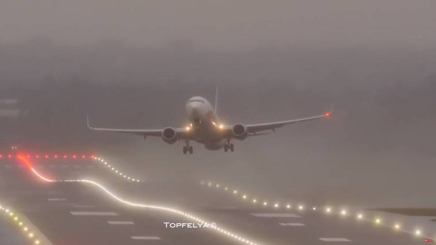 Cancelan en Europa cientos de vuelos por tormenta Ciara