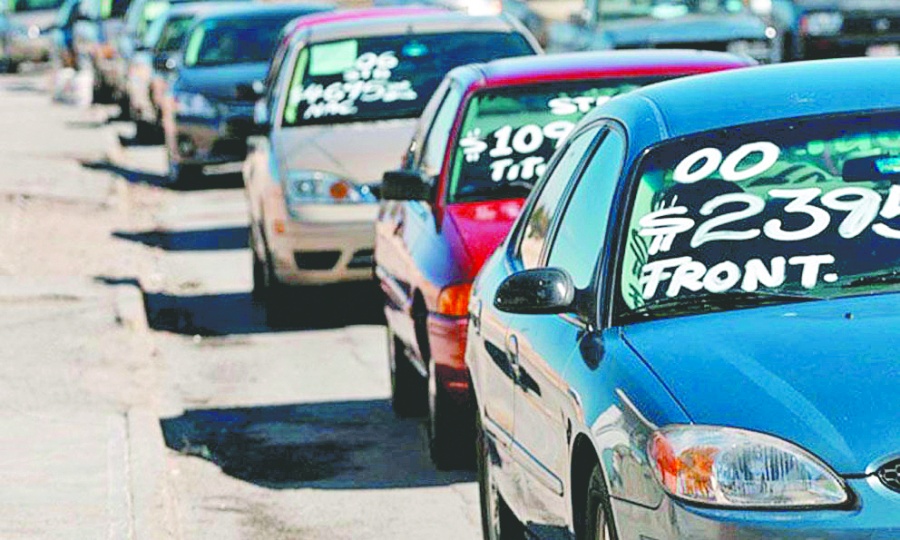 Menos ventas y créditos para autos, más usados importados