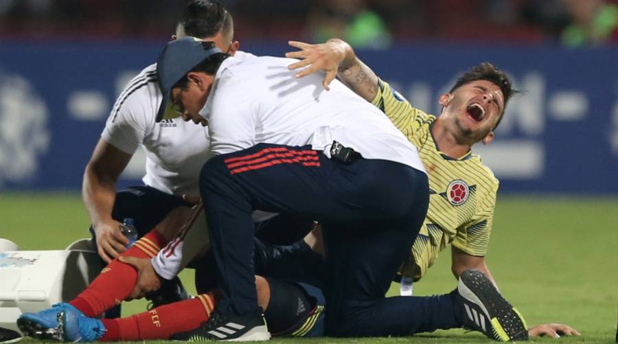 Benedetti se rompe en el preolímpico con Colombia