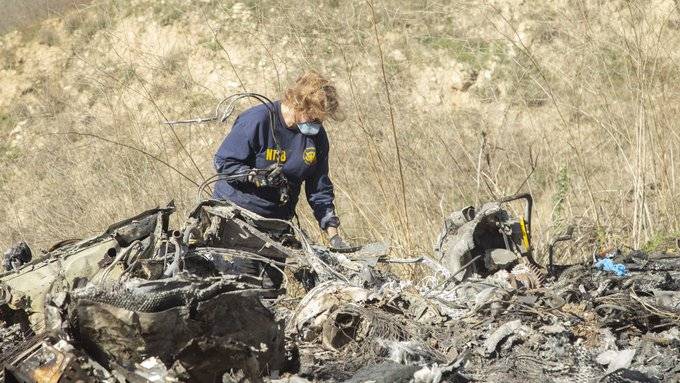 Ciclista graba imágenes del accidente de Kobe Bryant