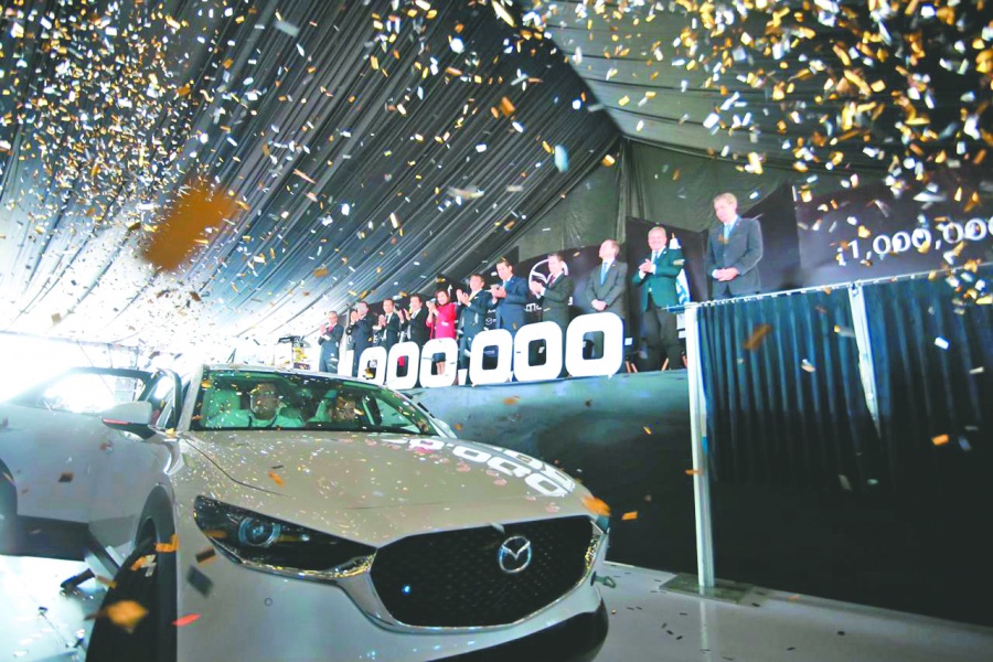 Mazda llega al millón de unidades en Guanajuato