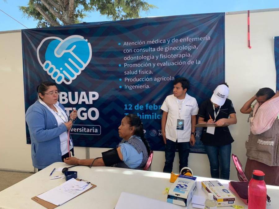 BUAP inicia jornadas de atención médica a comunidades marginadas