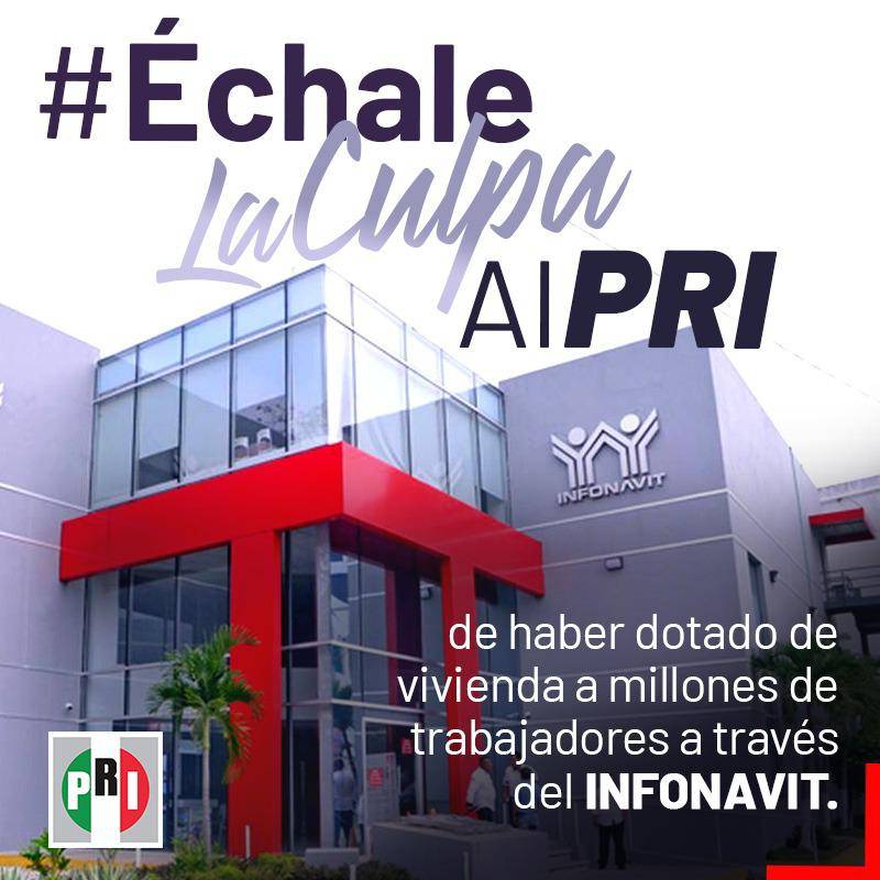 Genera cr&iacute;ticas y burla en redes la campa&ntilde;a #&Eacute;chaleLaCulpaAlPRI
