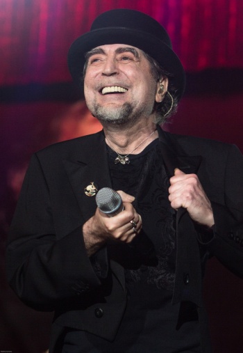 Un foco deslumbra a Joaqu&iacute;n Sabina en pleno concierto y lo hace caer