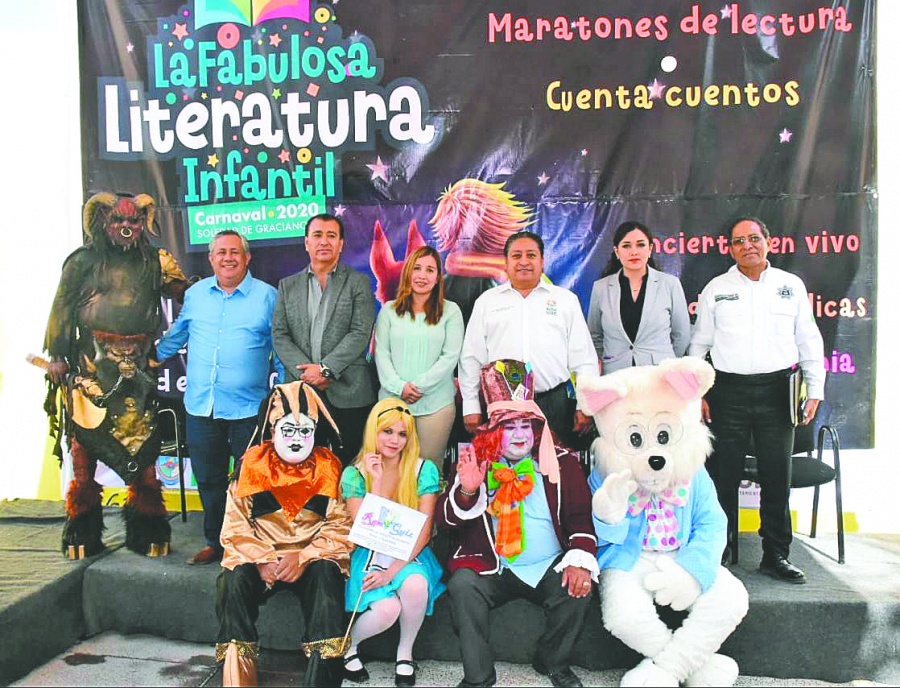 Carnaval de soledad celebra la literatura 