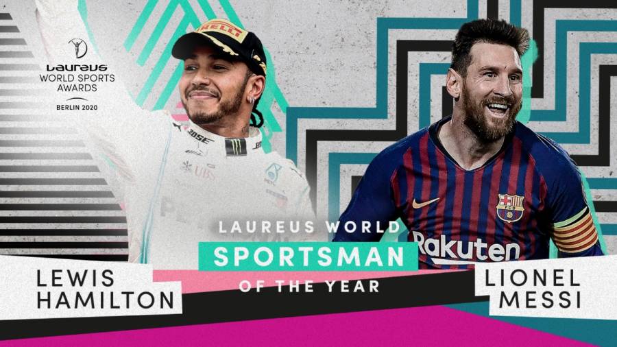 Messi y Hamilton ganan el Premio Laureus