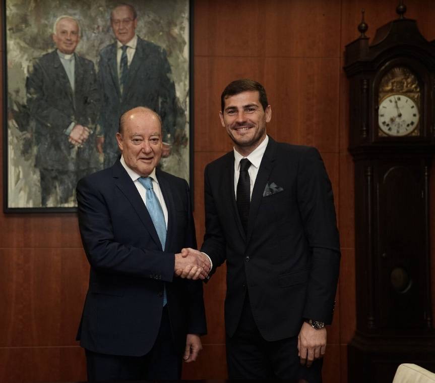 Presidente del Porto revela el retiro de Iker Casillas