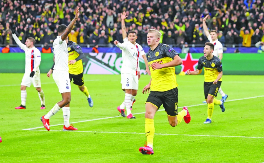 Haaland, la joya noruega deslumbra al PSG con doblete