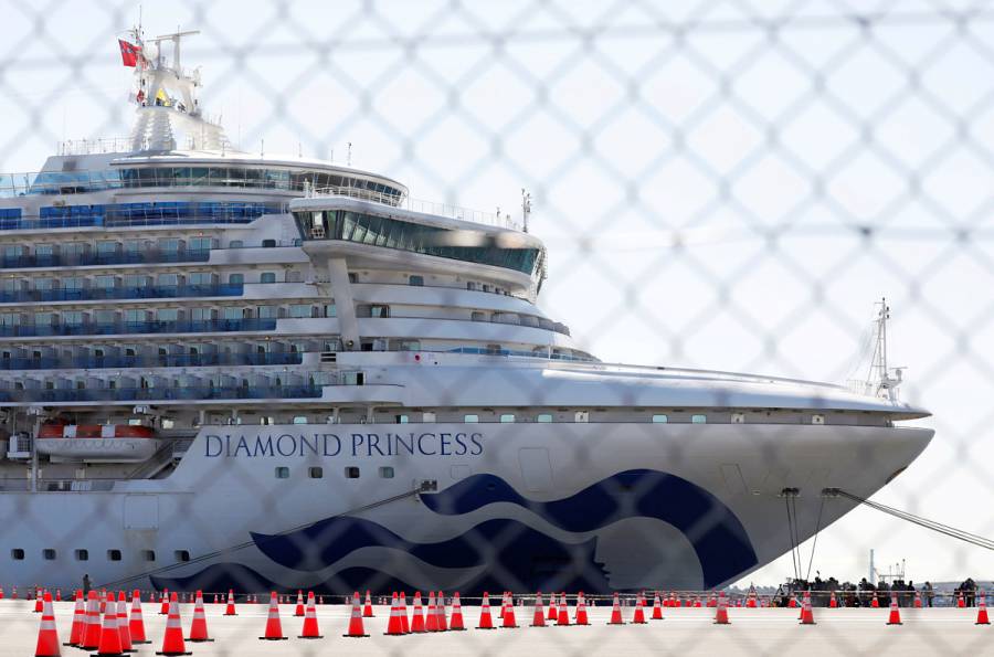 Asciende a 454 los casos de Covid-19 en crucero Diamond Princess