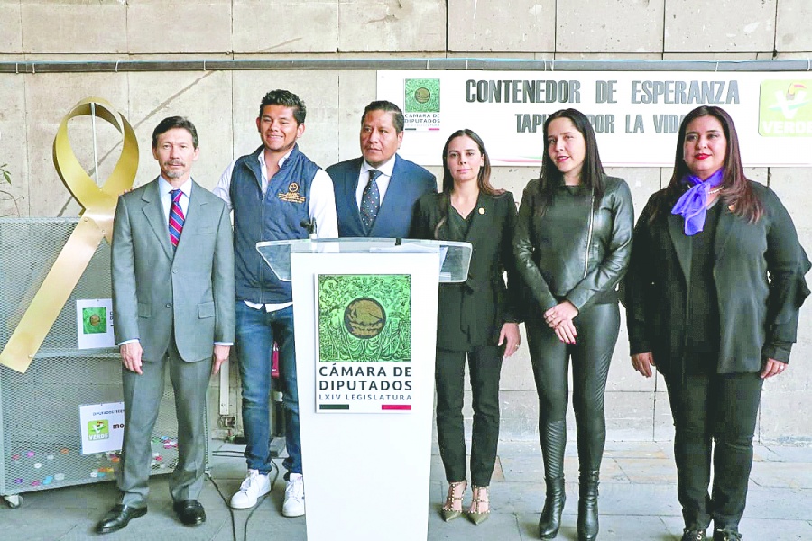 Diputados inician colecta para niños con cáncer
