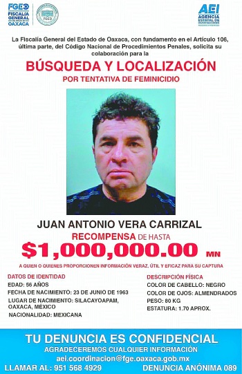 Ofrecen 1 mdp por agresor de saxofonista oaxaque&ntilde;a