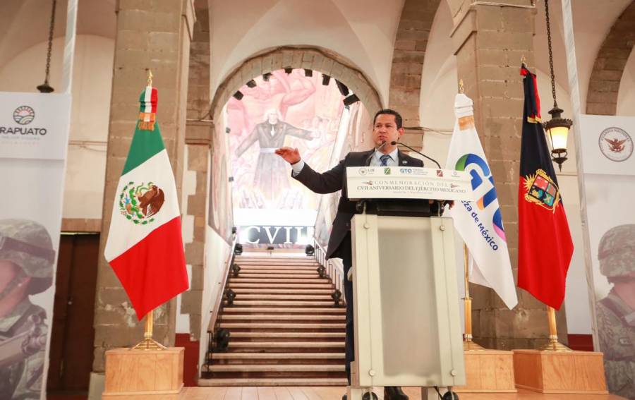 En Guanajuato las Fuerzas Armadas tienen todo nuestro respaldo: Rodríguez Vallejo