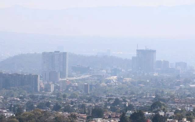 Se registra mala calidad del aire en la CDMX