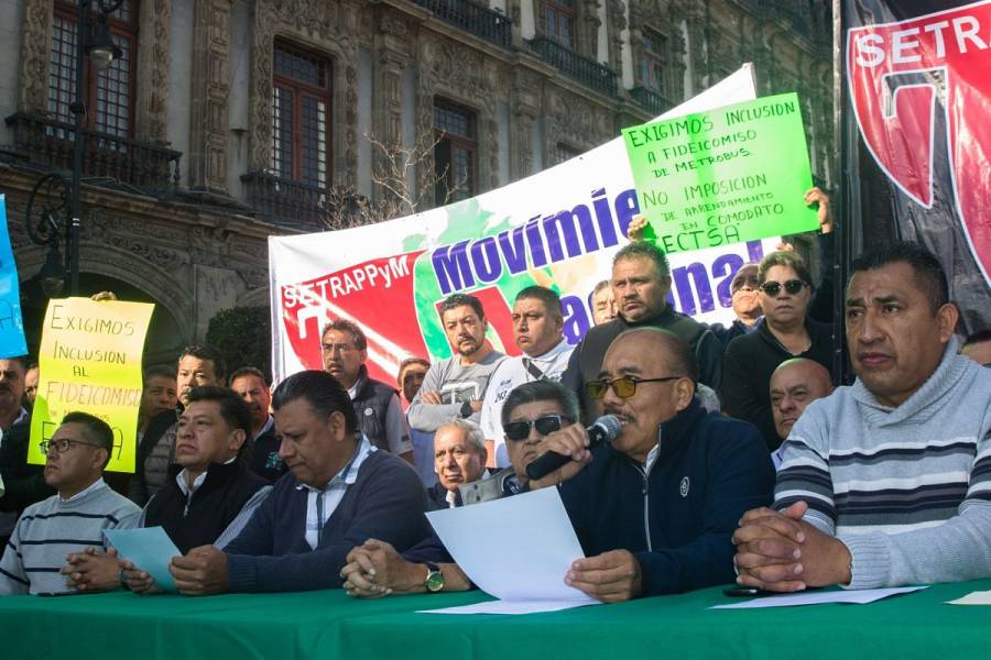 Transportistas cancelan megamarcha en CDMX