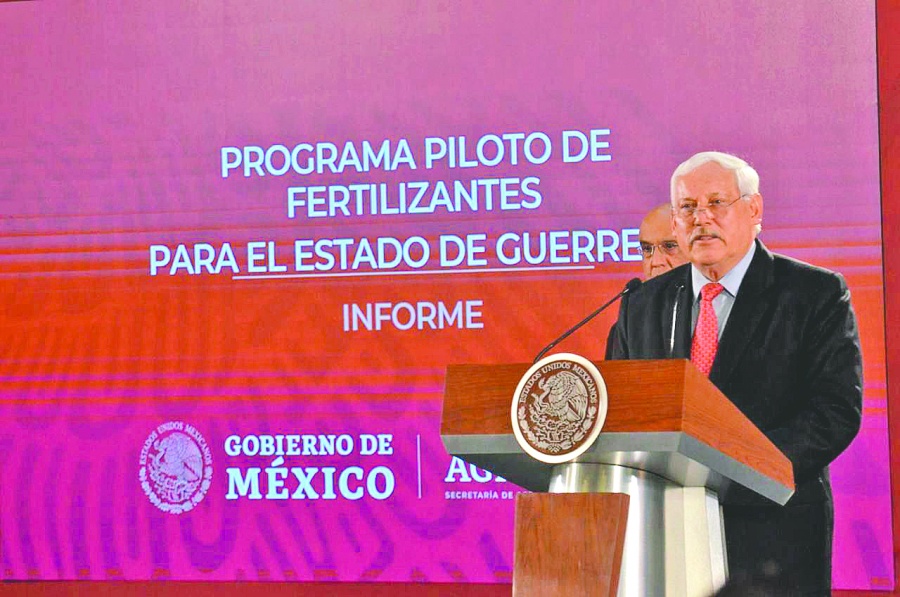 Asegura Sader que colaborará con SFP por fertilizantes
